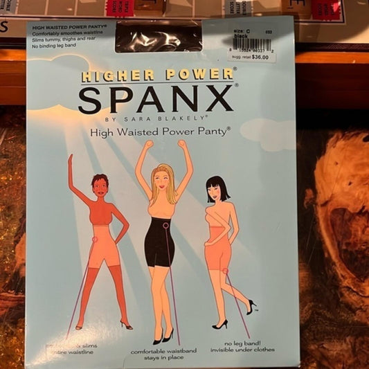 Spanx High Waisted Power Panty Size C NIP