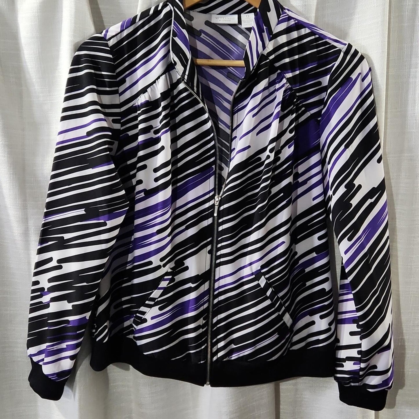 Chico's Silky Jacket Size 0
