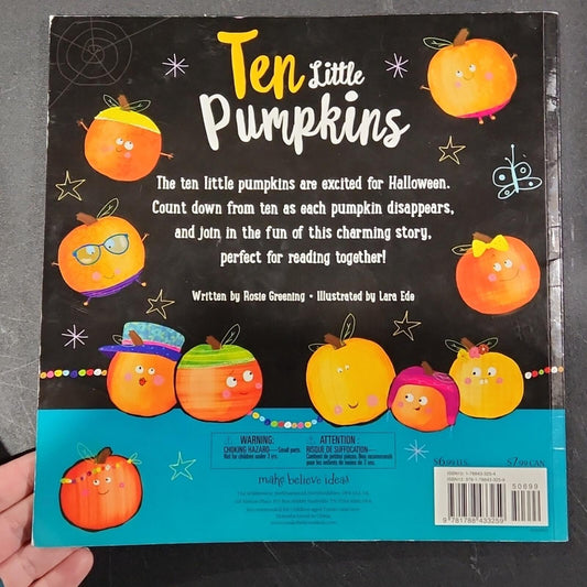 Ten Little Pumpkins Children's Book