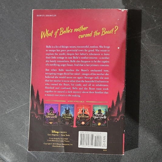 Disney 'As Old as Time' Book with Red and Black Cover