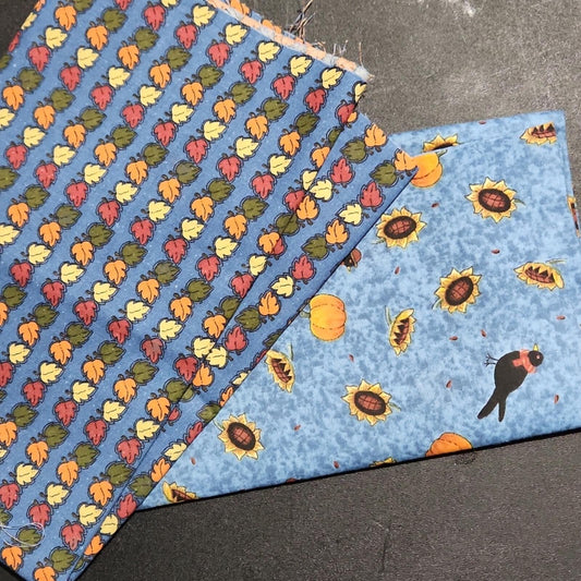 Vintage Fall Themed Fabric