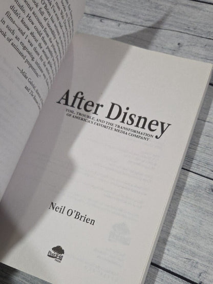 After Disney Hardcover
