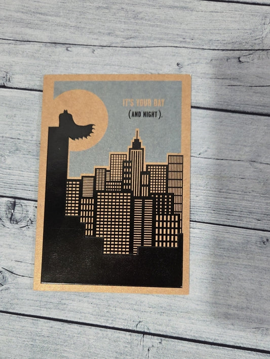 DC Comics Hallmark Batman Greeting Card For Decor