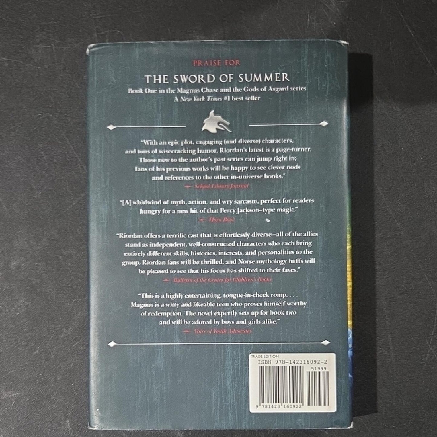 Magnus Chase and the Gods of Asgard: The Hammer Of Thor Book 2