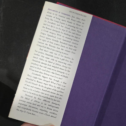 The Heroes Of Olympus: The Mark Of Athena Hard Cover Book