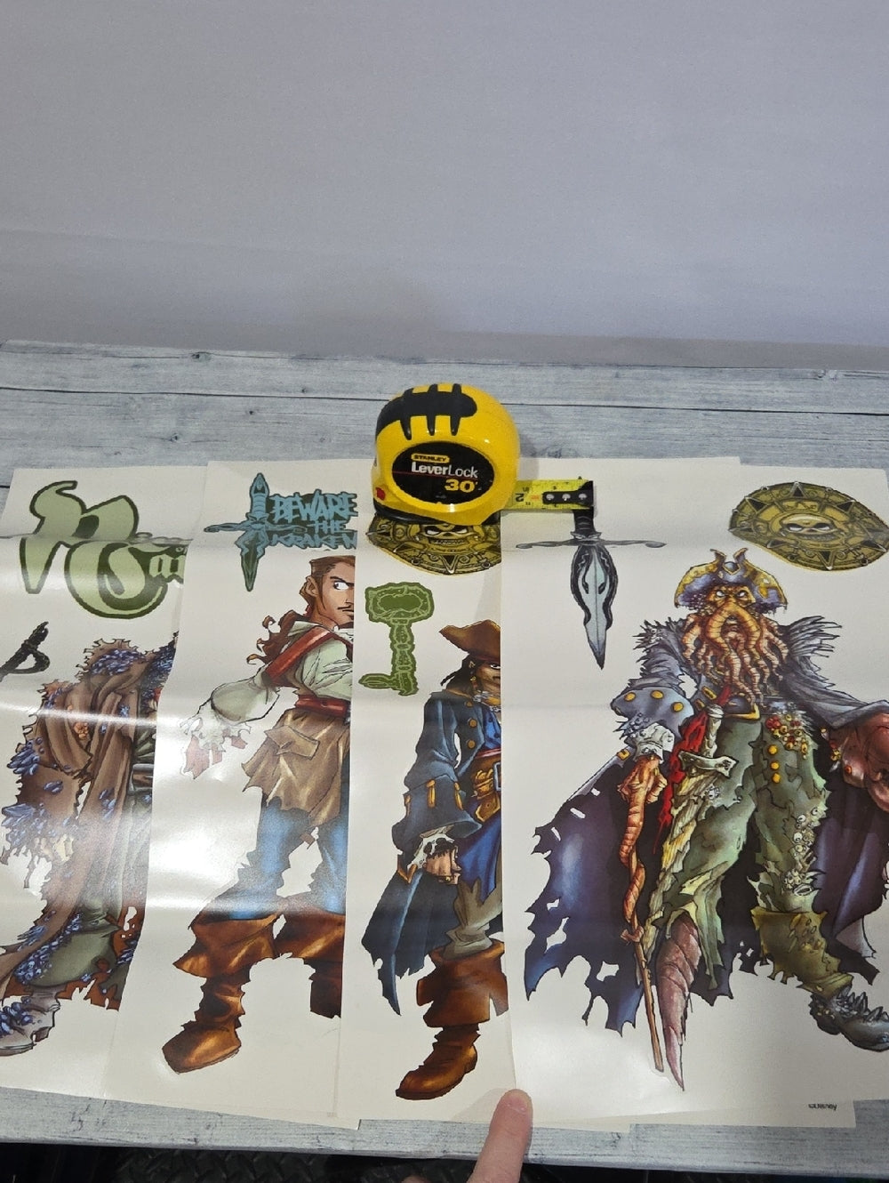 Disney Pirates of the Carribean Wall Stickers