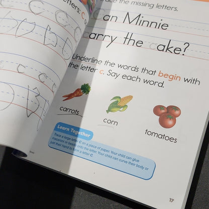 Disney Preschool Work Book