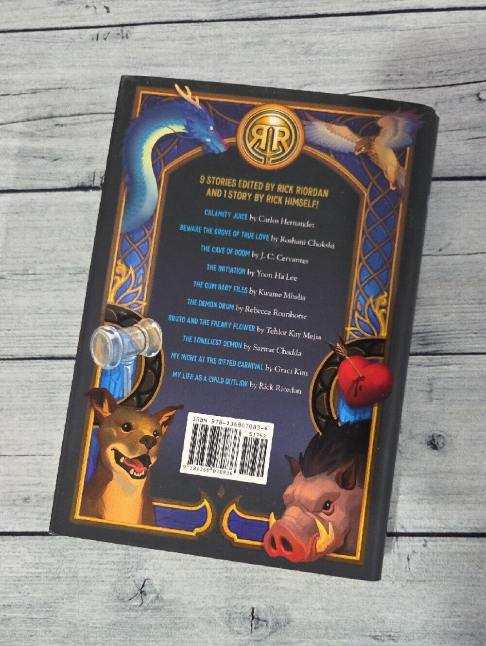 Rick Riordan Presents The Cursed Carnival and Other Calamities Hardcover