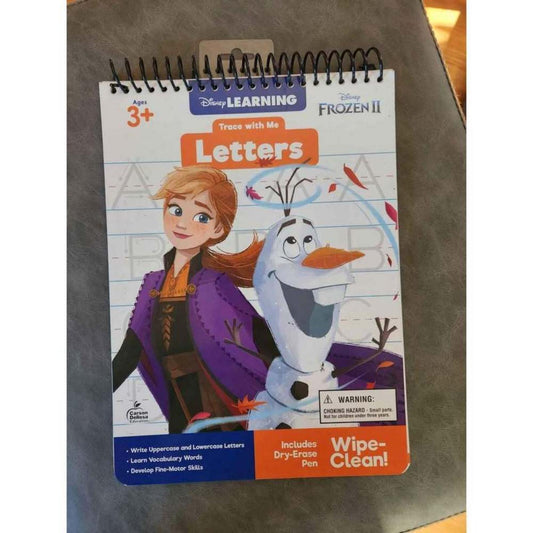 Frozen Handwriting Dry Erase Book