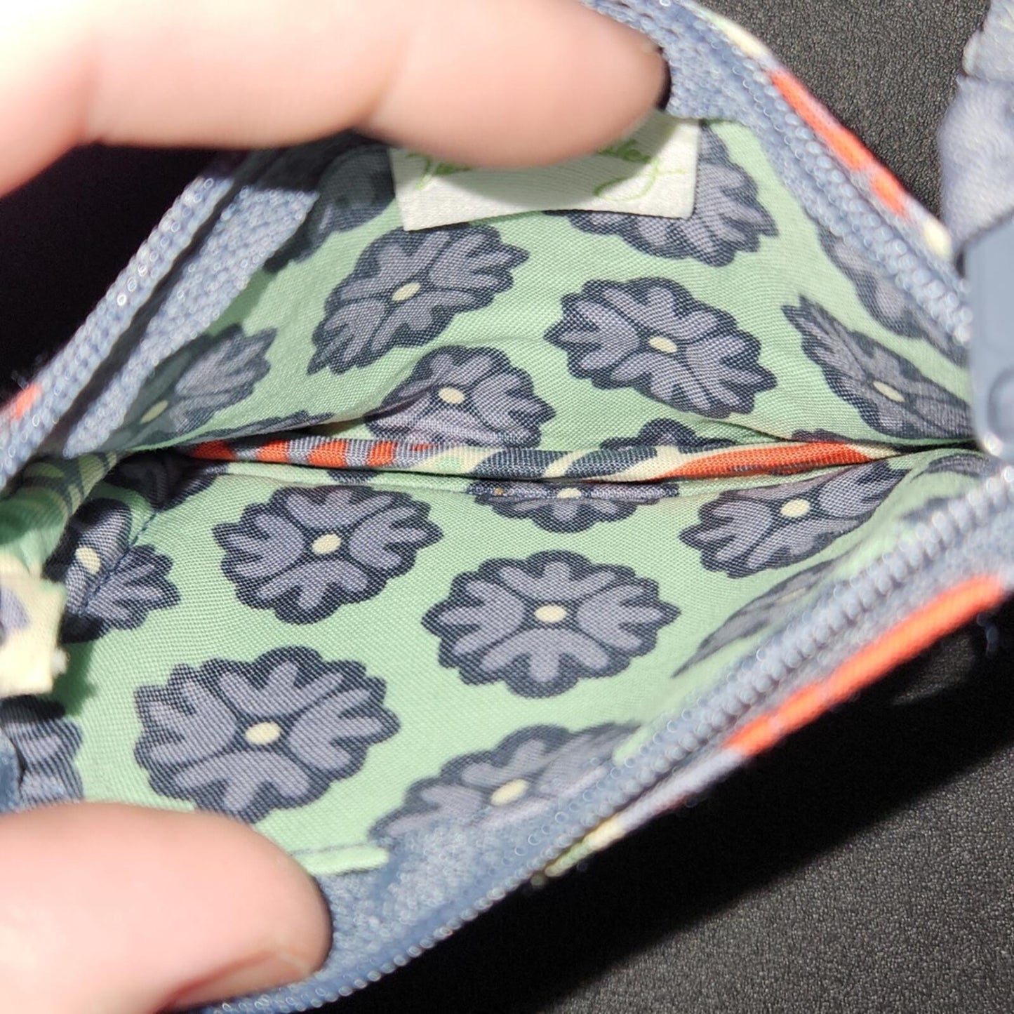 Vera Bradley Nomadic Floral Zip ID Case