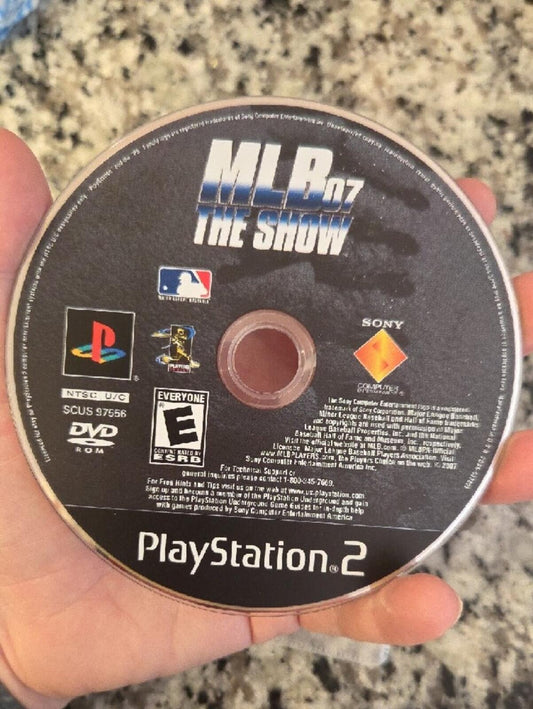 MLB 07 The Show (PS2) Playstation 2 Disc - NO CASE