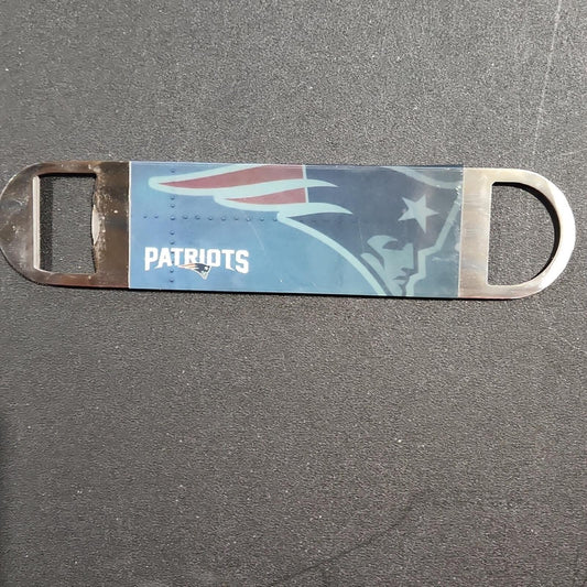 New England Patriots Metal Bottle Opener