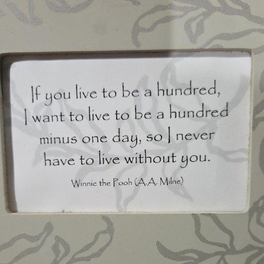 Disney Winnie The Pooh Accent Picture Frame