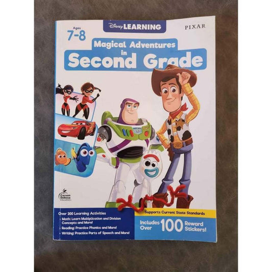 Disney Second Grade Work Book