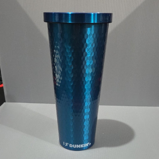 Dunkin' Textured Blue Tumbler