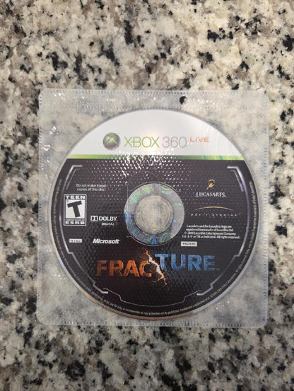 Fracture Xbox 360 Game Disc - NO CASE