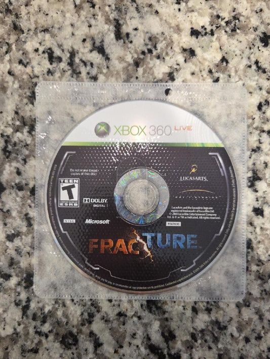 Fracture Xbox 360 Game Disc - NO CASE