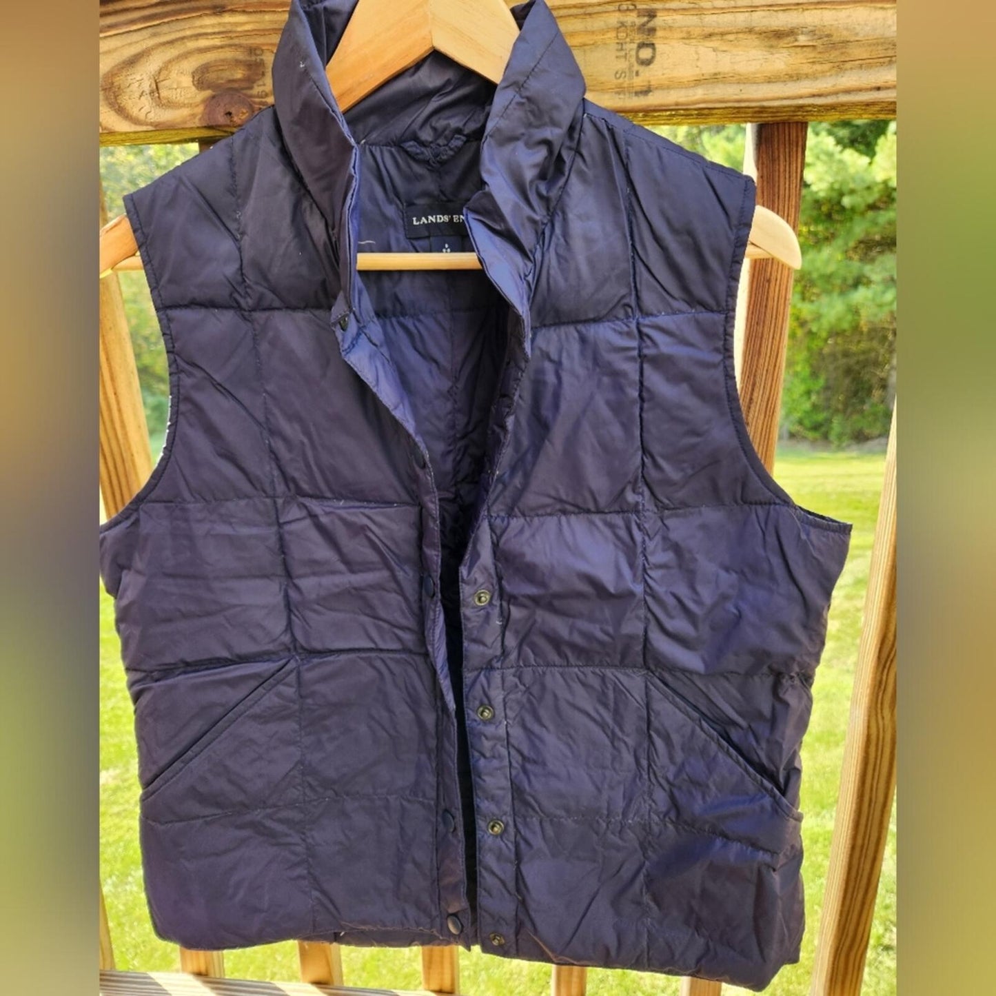 Lands End Down Vest S