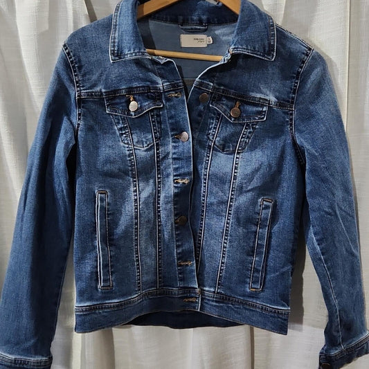 Joan Vass Pure Denim Jacket S