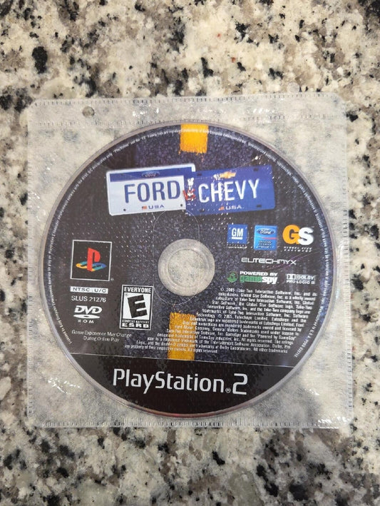 Ford vs Chevy (PS2) Playstation 2 Game Disc - NO CASE