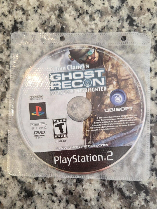 Ghost Recon: Advanced Warfighter (PS2) PlayStation 2 - NO CASE