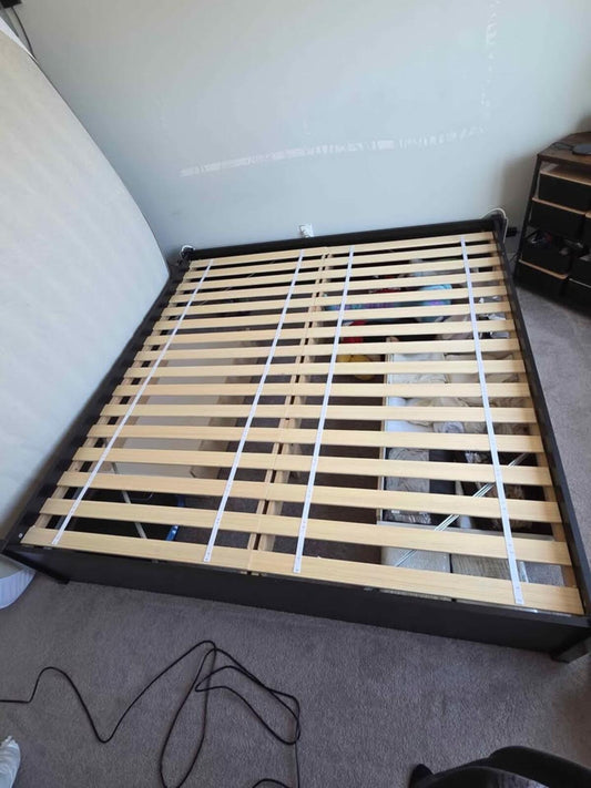 King Sized Platform Storage Bed