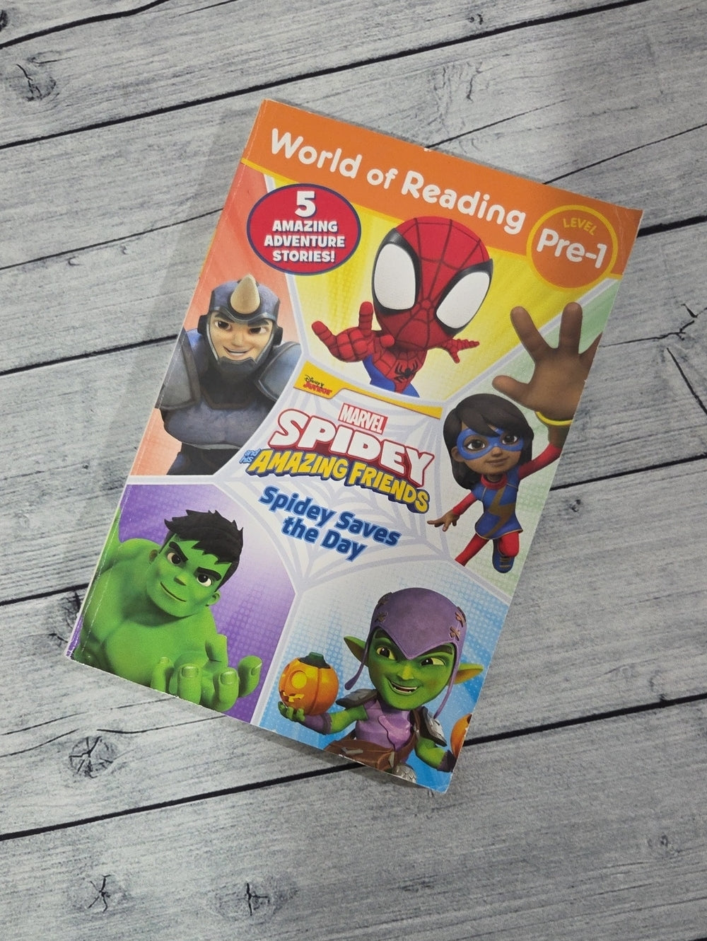Marvel Spidey And His Amazing Friends Pre-1 Reading Kids Book