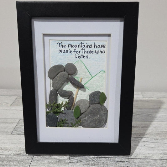 Framed Stone Art
