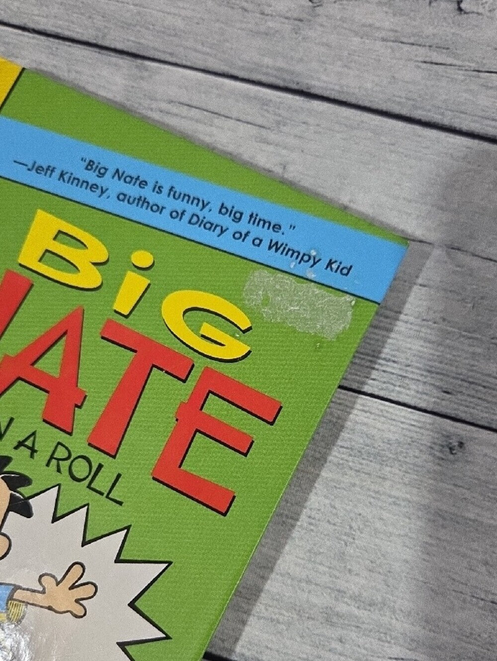 Big Nate: On a Roll by Lincoln Peirce Hardcover Book