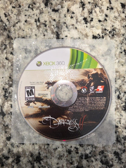 The Darkness II Xbox 360 Disc - NO CASE