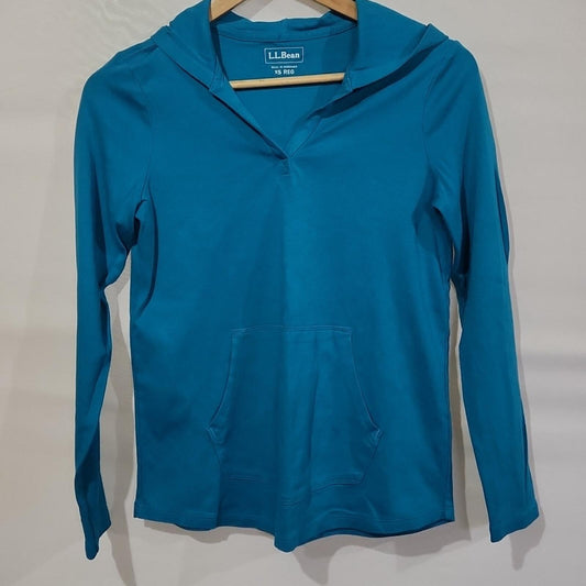 L.L. Bean Long Sleeved Hooded T XS