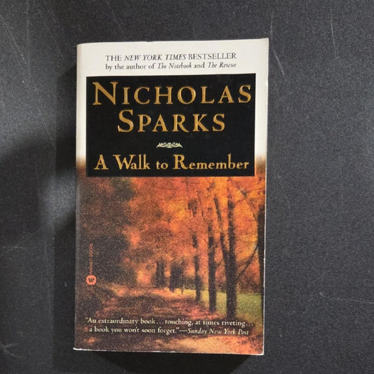 A Walk to Remember by Nicholas Sparks