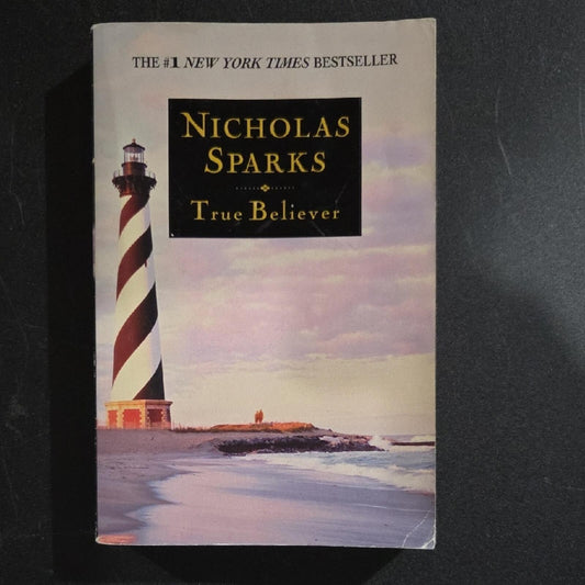 Nicholas Sparks 'True Believer' Book