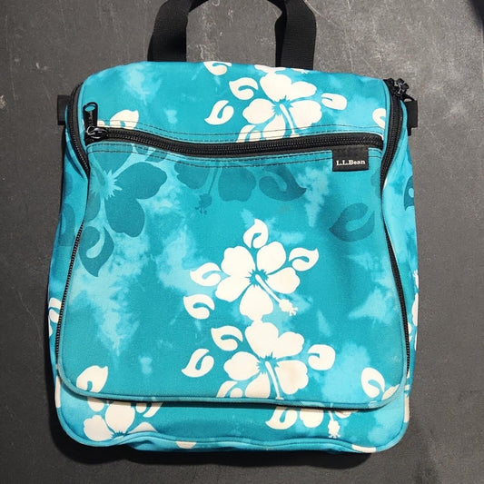 LL Bean Floral Travel Toiletry Pouch