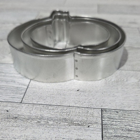 Wilton Metal Pumpkin Cookie Cutter Set
