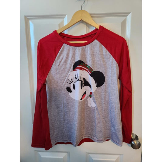 Minnie Mouse Christmas PJ Set M