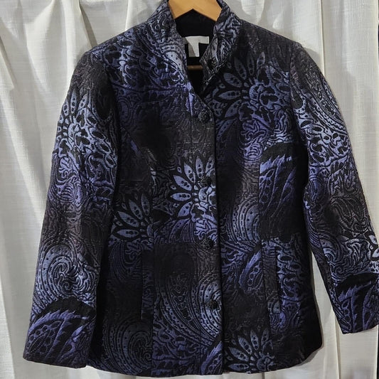 Chico's Brocade Jacket XS 0