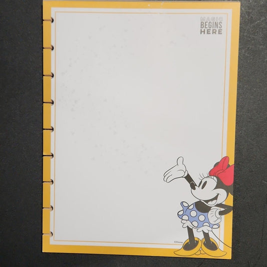 Minnie Mouse Planner Pad