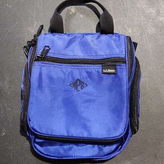 LL Bean Blue Travel Toiletry Case