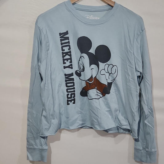 Mickey Mouse Crop Long Sleeve L