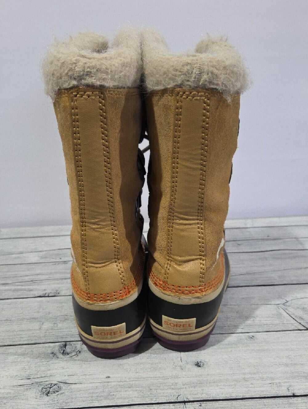 Sorel Joan Of Arctic Youth Waterproof Winter Boots Size 2
