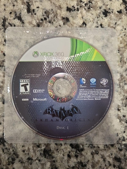 Batman: Arkham Origins Xbox 360 Game Disc - NO CASE