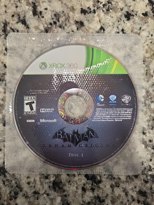 Batman: Arkham Origins Xbox 360 Game Disc - NO CASE