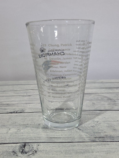 New England Patriots Super Bowl XLIX Champions Pint Glass