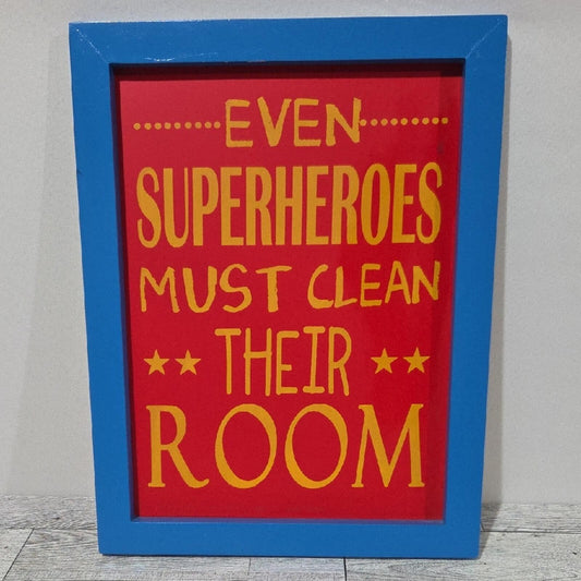 Superhero Wall Decor