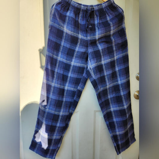 Perry Ellis Plaid PJ Bottoms S