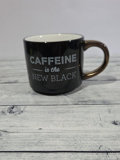 Threshold Caffeine Is The New Black Coffee Mug
