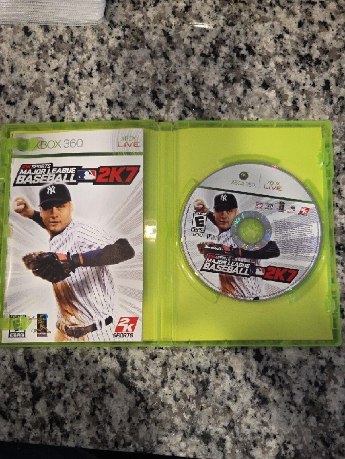 Major League Baseball 2K7 Xbox 360 Game
