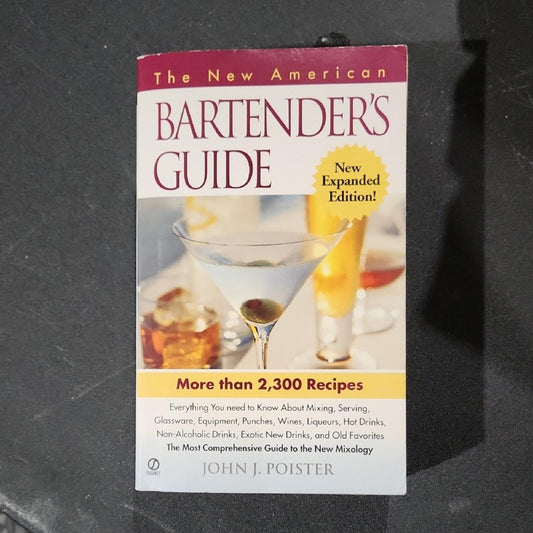 The New American Bartender's Guide Book