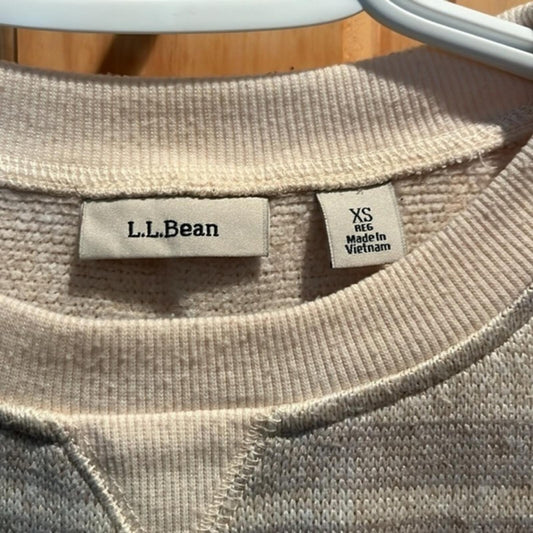 L.L. Bean Striped Pullover Sweater XS